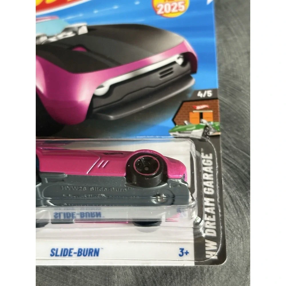 2025 Hot Wheels Dream Garage Pink Slide-Burn HYW28 108/250 1:64 Diecast Car